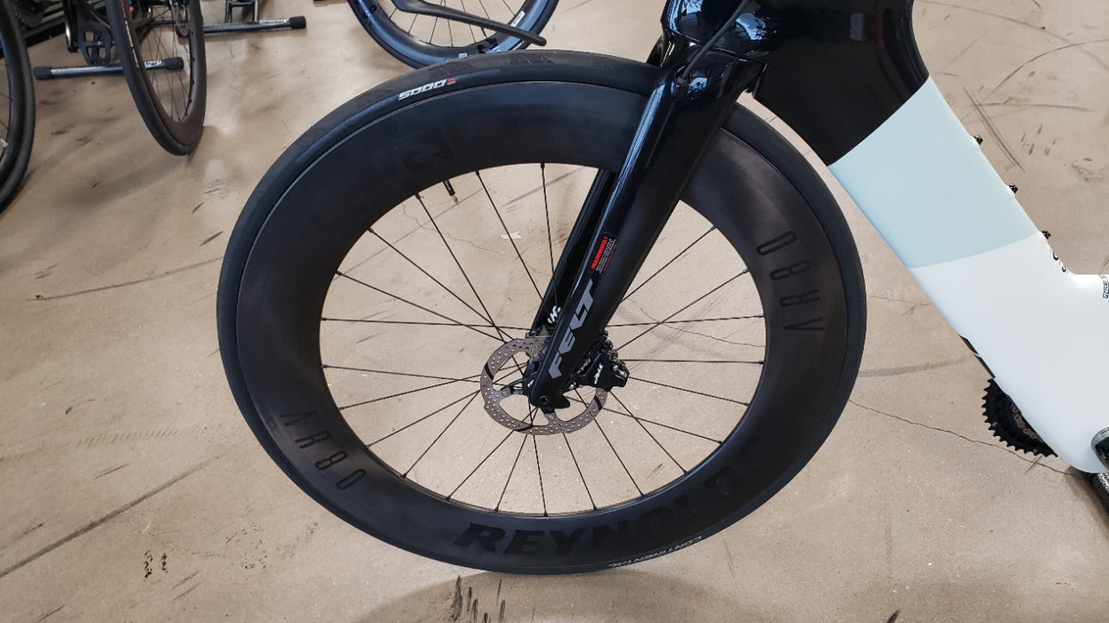 Felt IAx Advanced 105 Sage White 2025 with Reynolds AR 80 Carbon Wheels