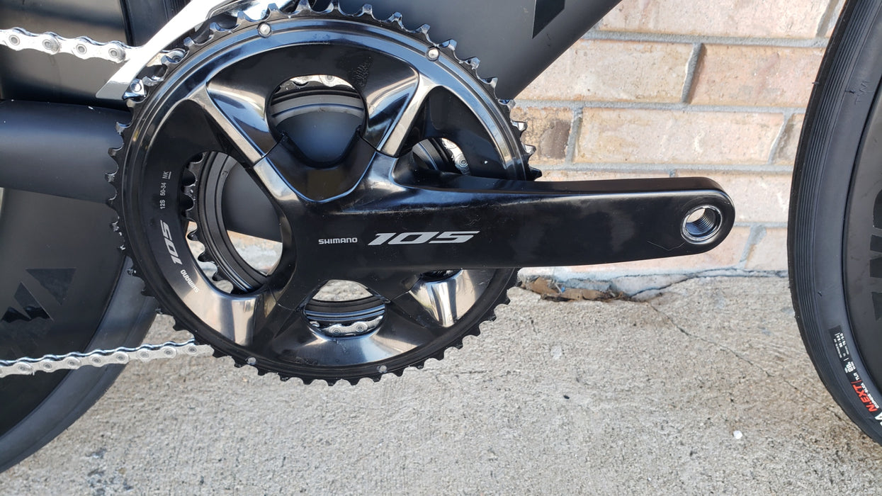 Argon 18 E-117 Tri Disc Shimano 105 12 speed 2024 w/Profile Design Carbon Wheels
