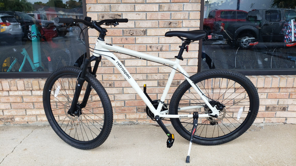Retrospec Ascent Mountain Bike 27.5" Shimano Tourney - Matte Silt