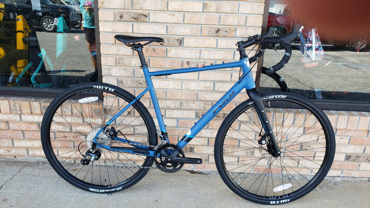 Fuji Jari 2.1 Gravel  Bike - Matte Denim Blue