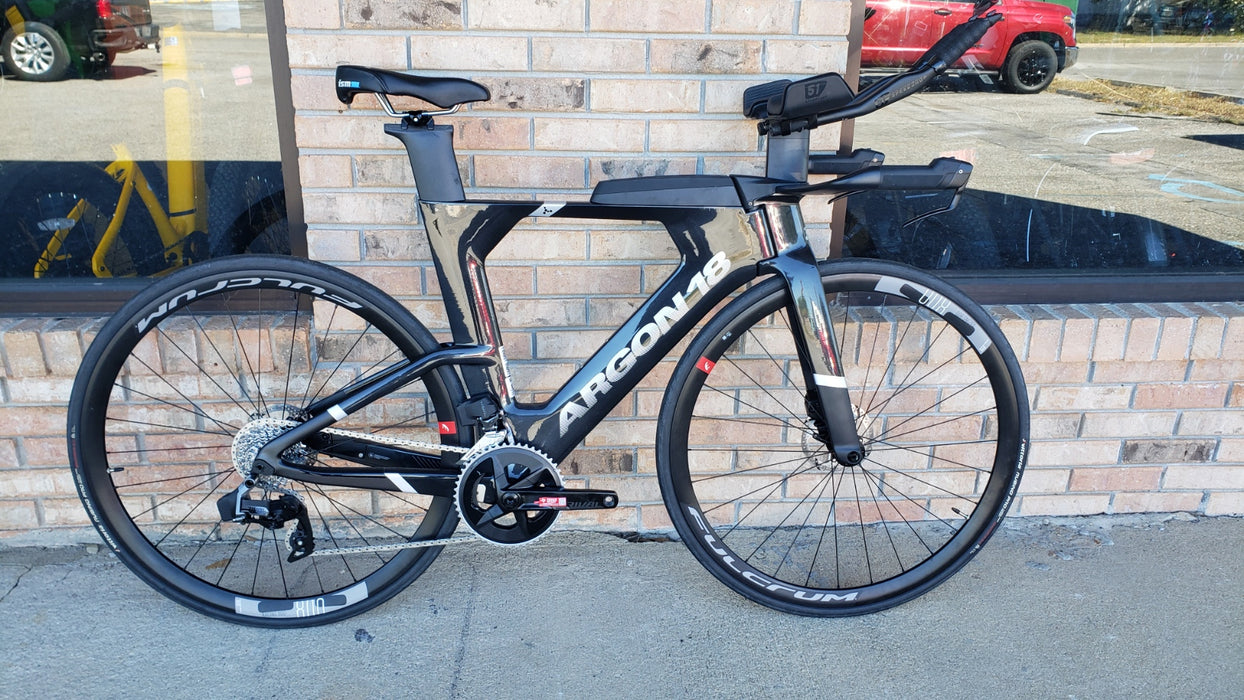 Argon 18 E-119 Constellation Black Rival AXS Sz Medium Fulcrum Wheels
