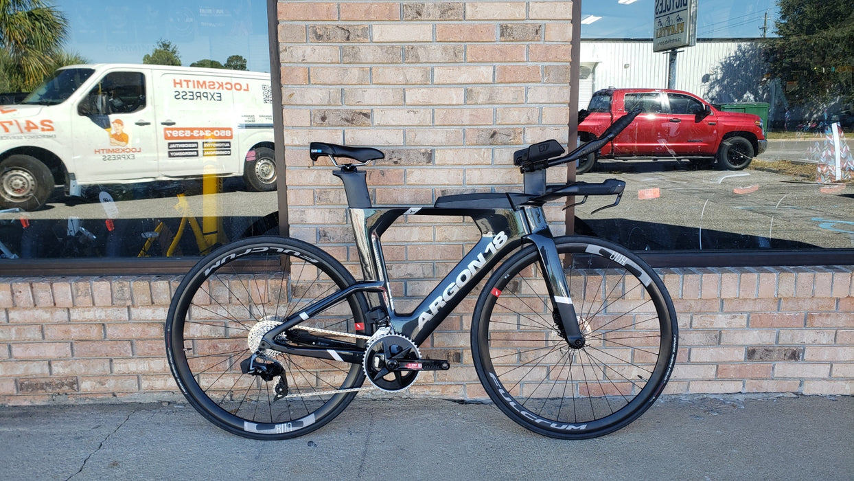 Argon 18 E-119 Constellation Black Rival AXS Sz Medium Fulcrum Wheels