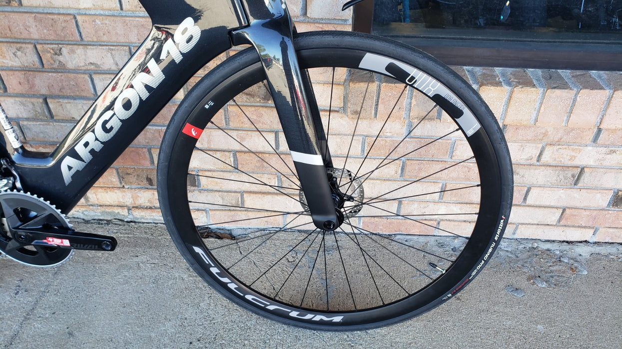 Argon 18 E-119 Constellation Black Rival AXS Sz Medium Fulcrum Wheels
