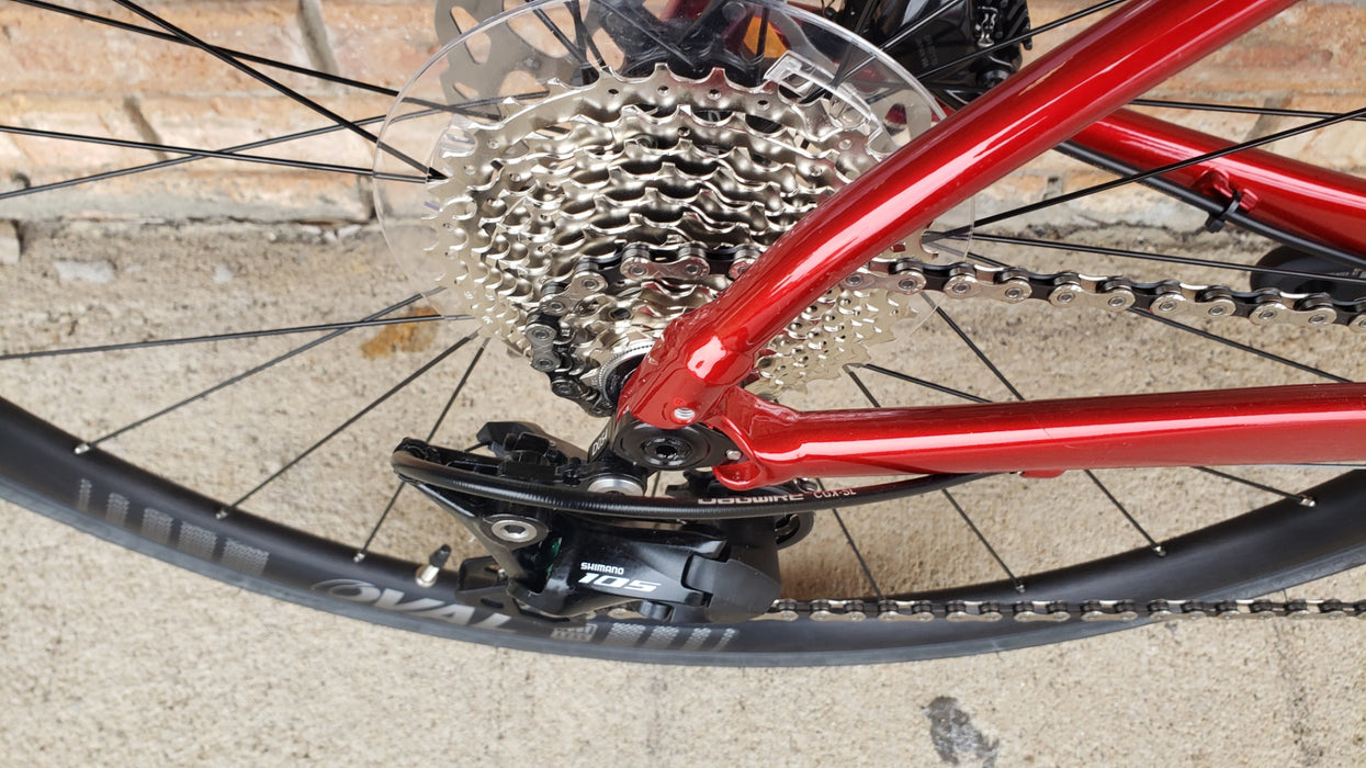 Fuji SL-A Road Bike - Shimano 105 11 sp.  Metallic Red