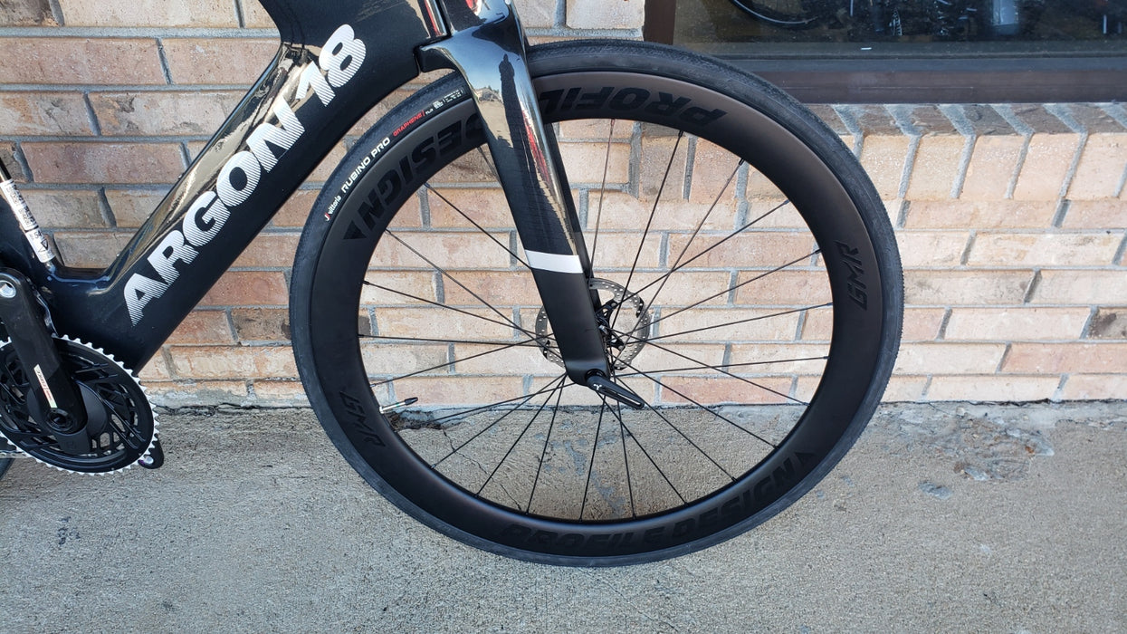 Argon 18 E-119 Custom Build SRAM Force AXS 2 x 12 w/Dual Sided Power Meter