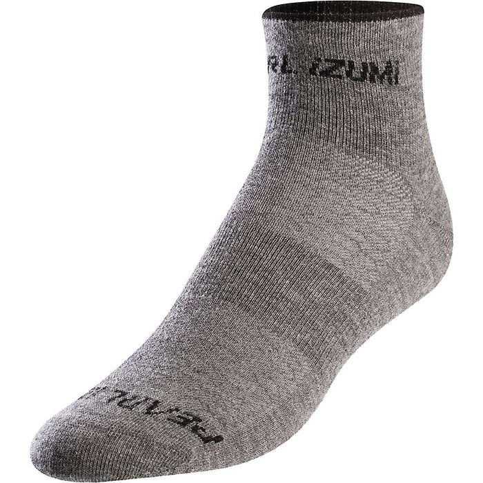 Pearl Izumi Women's Merino Wool Sock - Smoked Pearl Core