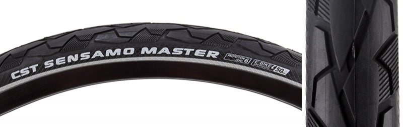 CST Sensamo Master Wire Bead Tire 700x28X1 5/8X1 3/8 Black 37-622