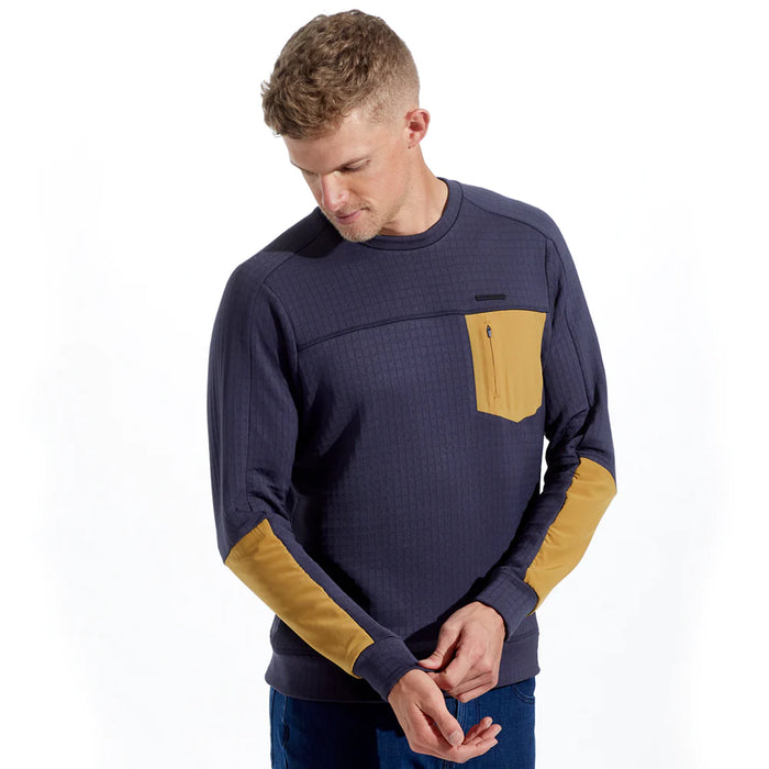 Pearl Izumi Men's Prospect Tech Sweatshirt - Dark Ink/Toffee