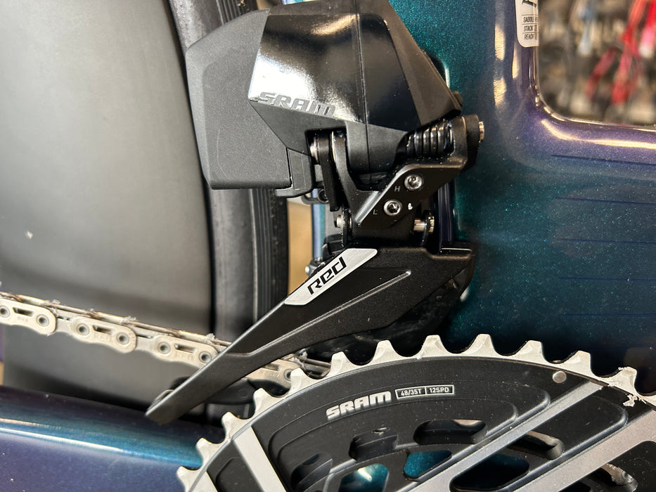 Argon 18 E-119 Tri+ Disc *NEW* SRAM RED AXS eTap w Hunt Carbon Wheelset - Dig Me Beach Reflects