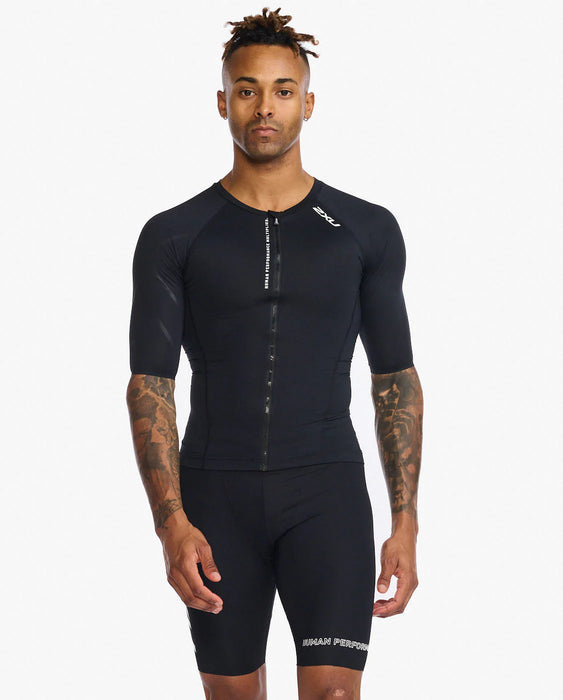 2XU Men's Aero Sleeved Tri Top