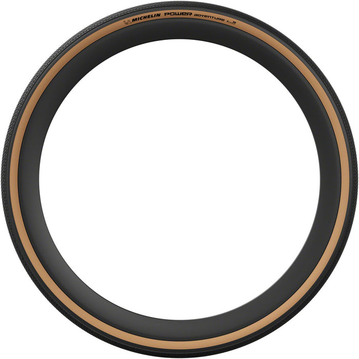 Michelin Power Adventure Tire - 700 x 48, Tubeless, Folding, Tan