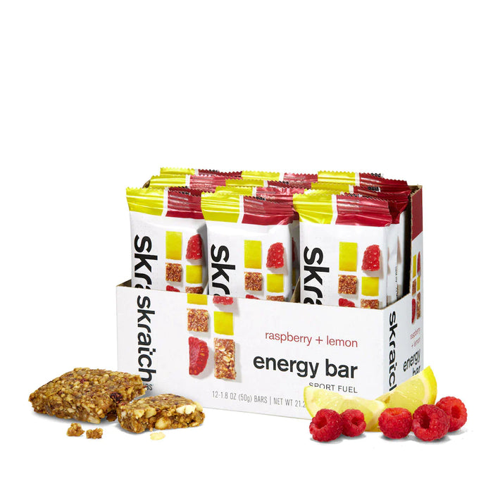 Skratch Labs Anytime Energy Bar: Raspberries and Lemon