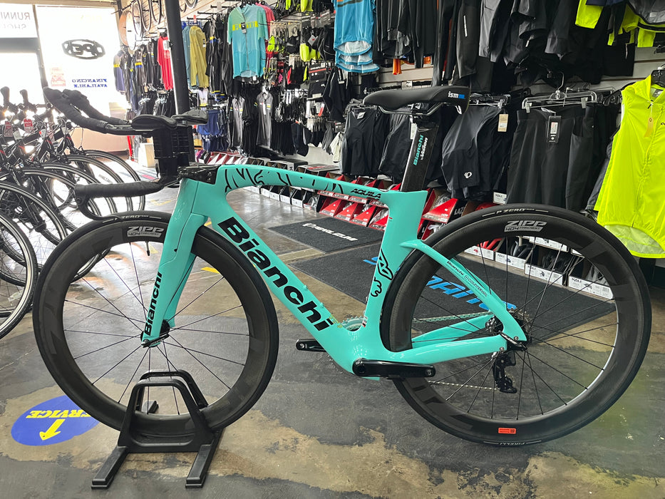 Bianchi Zipp Tt Bars Bianchi Aria Aero105 DI2 Disc