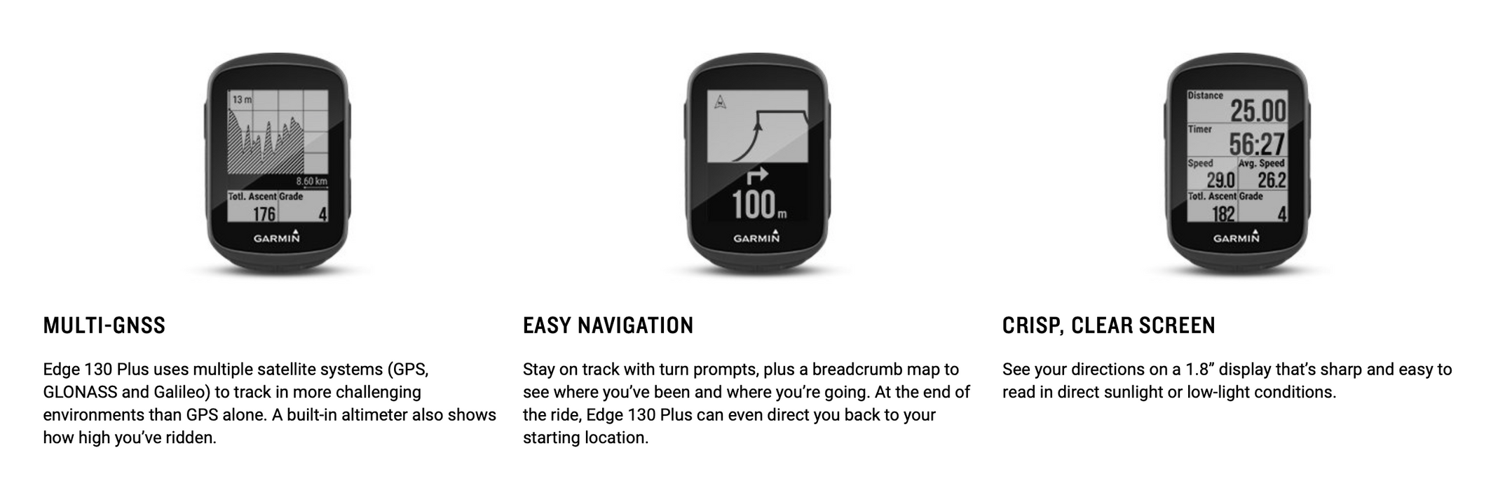 Garmin Edge 130 Plus Bike Computer