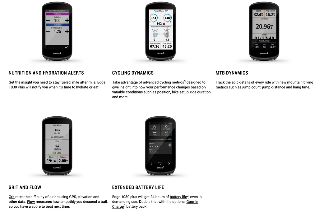 Garmin Edge 1030 Plus Bike Computer