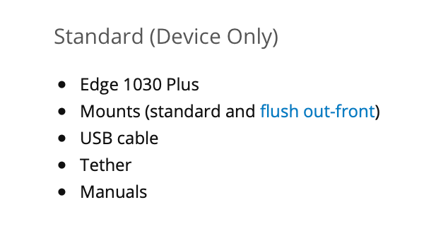 Garmin Edge 1030 Plus Bike Computer