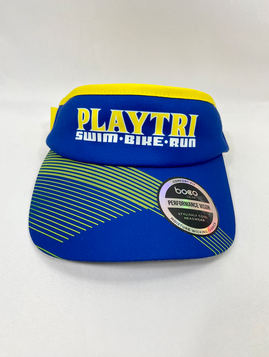 Playtri / BOCO 360 Visor  - Blue and Yellow