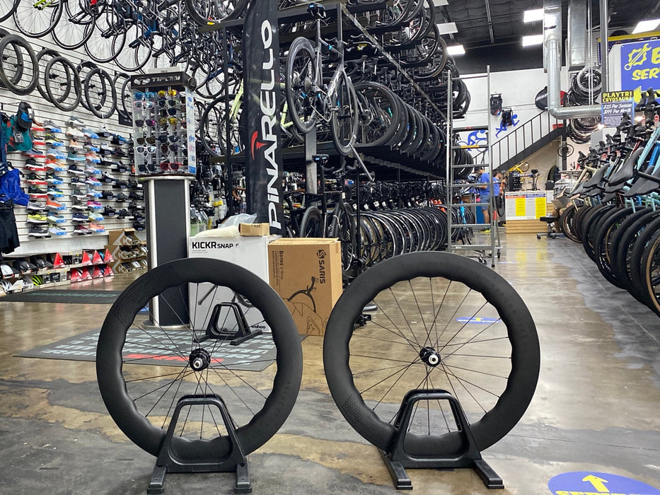 Princeton CarbonWorks Mach 7580 Disc Brake Black Decal Industry Nine Disc Brake XDR Wheelset