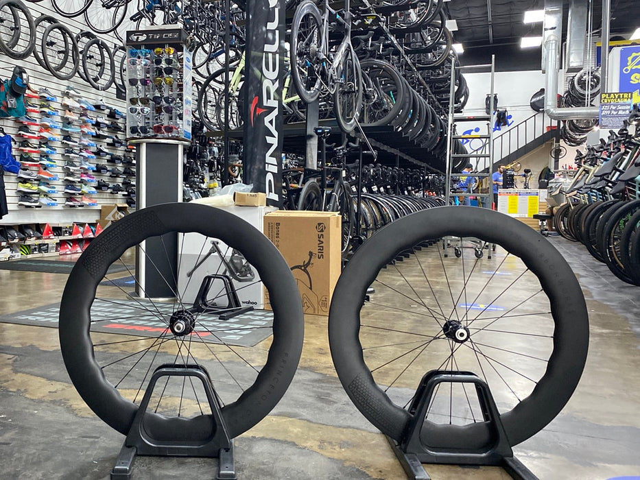 Princeton CarbonWorks Mach 7580 Disc Brake Black Decal Industry Nine Disc Brake XDR Wheelset